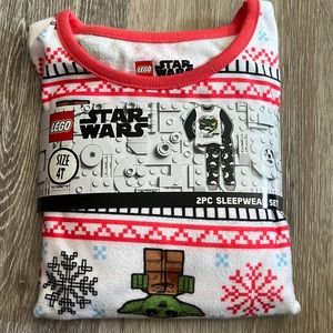NWT Lego Starwars grogu size 4t 2piece sleepwear set